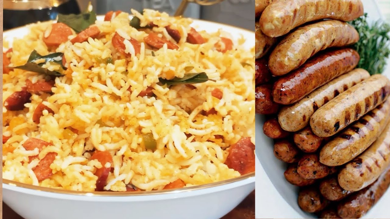 എന്താ  രുചി 🔥സോസേജ്  കൊണ്ട്  ഒരു  പുതിയ  ഐറ്റം 😱എത്ര  കഴിച്ചാലും  മതിവരില്ല | sausage rice recipe 