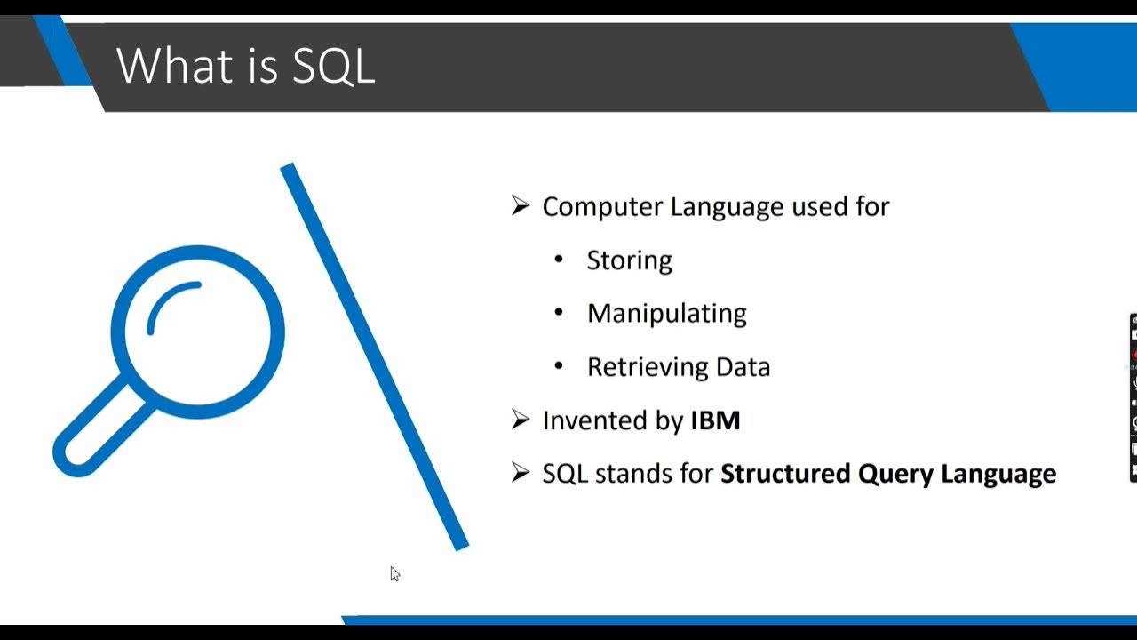 introduction to sql , sql for data analytics , sql full course ...