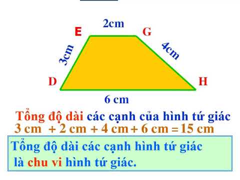 Tuần 26 LỚP 2 MÔN TOÁN CHU VI HÌNH TAM GIÁC CHU VI HÌNH TỨ GIÁC