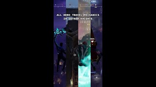 All Hero Travel Mechanics in Gotham Knights