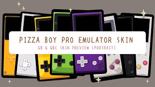 FREE Customized Skins for Pizza Boy Pro Emulator (GB & GBC) | Preview (Portrait) screenshot 4