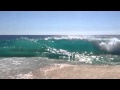 Cabo san lucas shorebreak wave