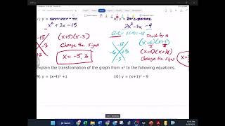 Int - Unit 7 Session 2 Tests Review 1