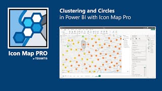 Clustering and Plotting Circles in Power BI with Icon Map Pro