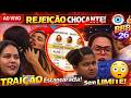 Milena TESTA LIMITES e VOTAÇÃO Impressiona! Jordana Contra Cowboy? TUDO Da MADRUGADA! BBB26 AO VIVO
