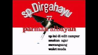 sp.ini di edit campur anakan agar merangsang walet muda