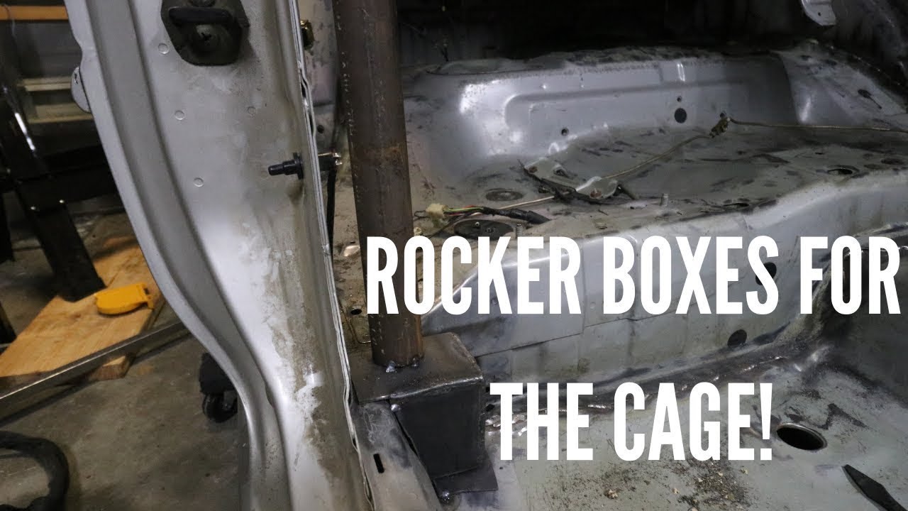 GC8 Rally Car - Rocker Boxes for the Roll Cage - Subaru FIA Rally Roll Cage Build