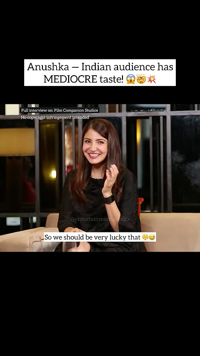 Anushka ROASTED all Indians 🤯💀 #anushkasharma #viratkohli #bollywood #shortsfeed