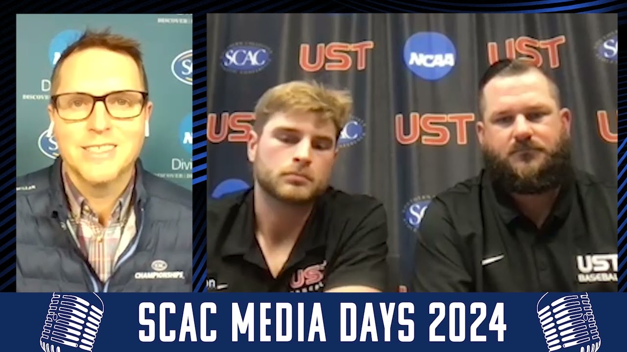 2024 SCAC Baseball Media Days - University of St. Thomas