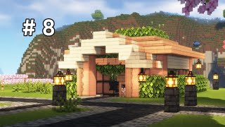 [Minecraft Survival] 야생생존기 #8 인챈트 방 만들기 Enchanting Room Build