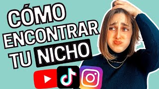 ✅ CÓMO encontrar TU NICHO en REDES SOCIALES | Mi método infalible 🔥