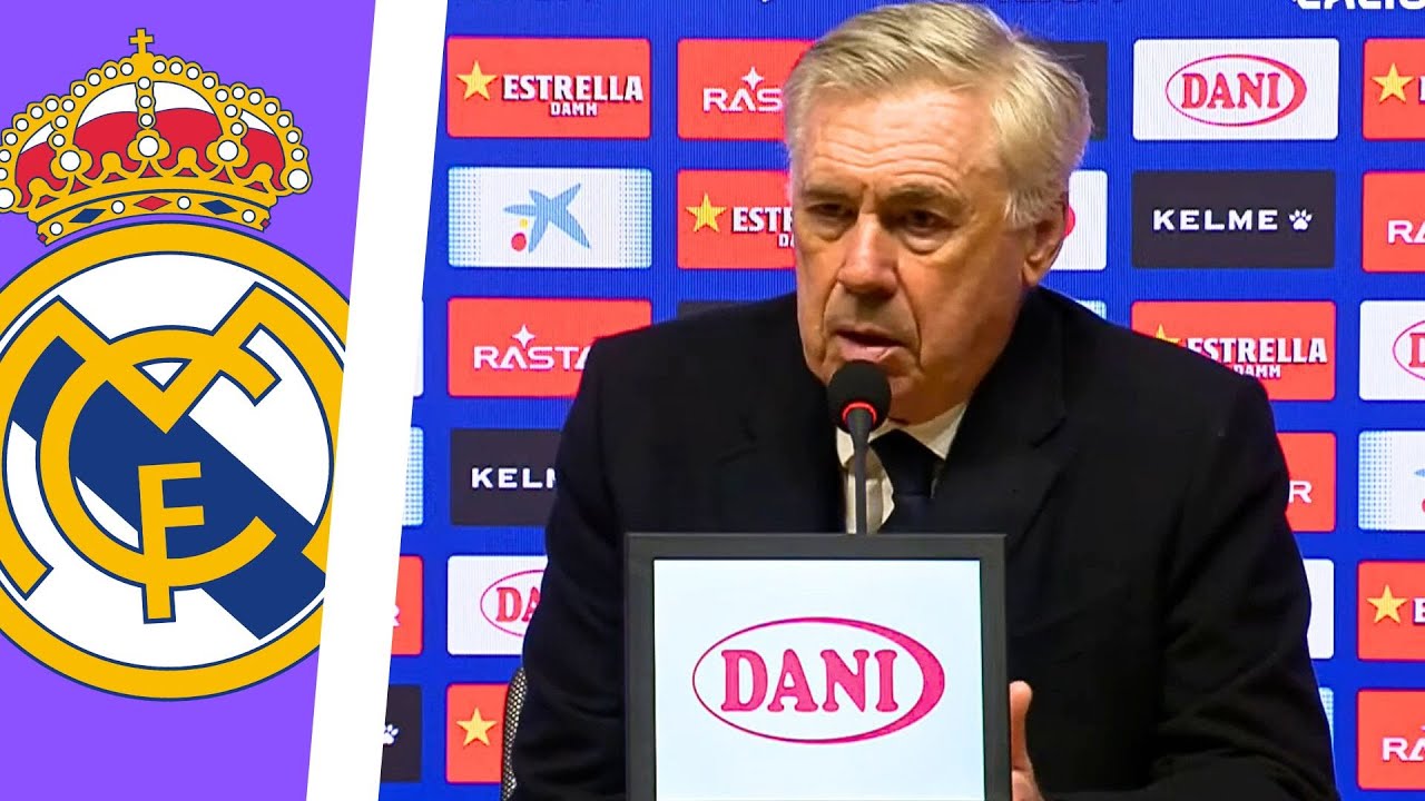 ANCELOTTI ESTALLA contra ÁRBITRO y VAR tras la derrota del Real Madrid ante el Espanyol | LaLiga