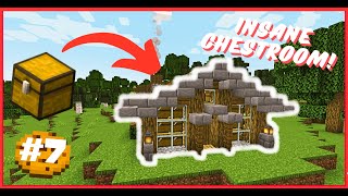 Building The Best Storage House In Minecraft! - Minecraft Survival #7