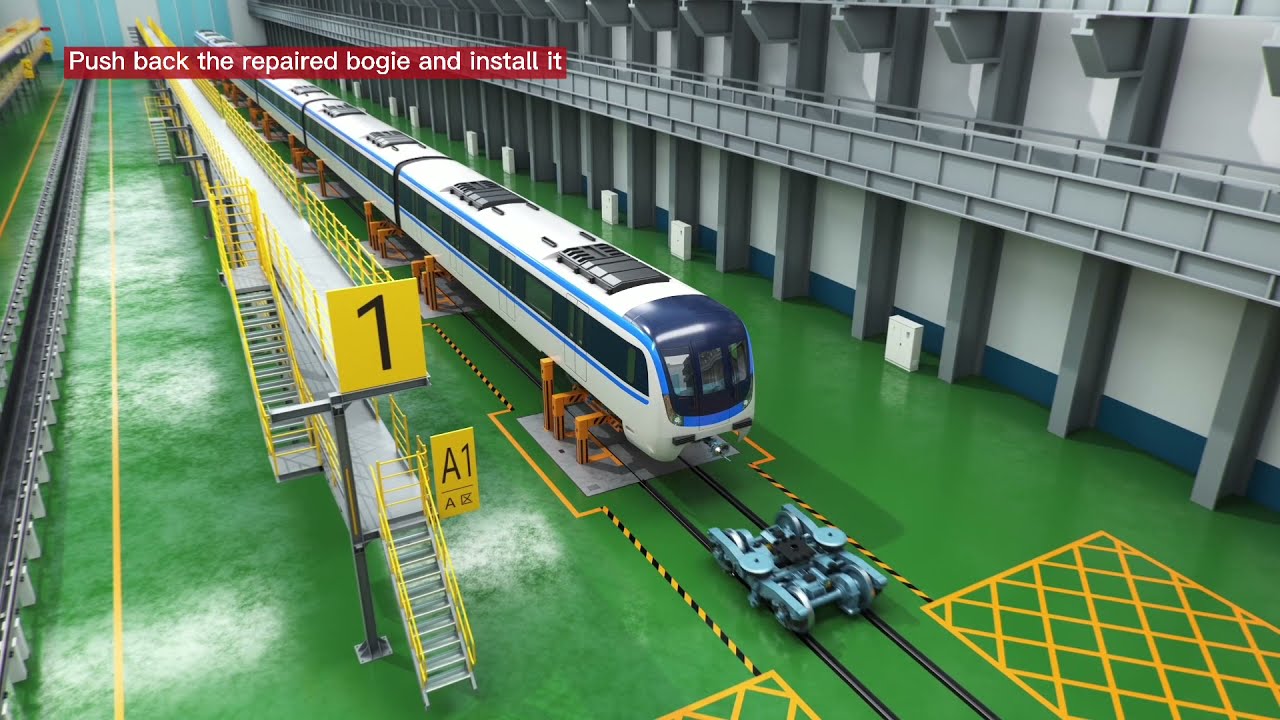 CRRC Underfloor Lifting System