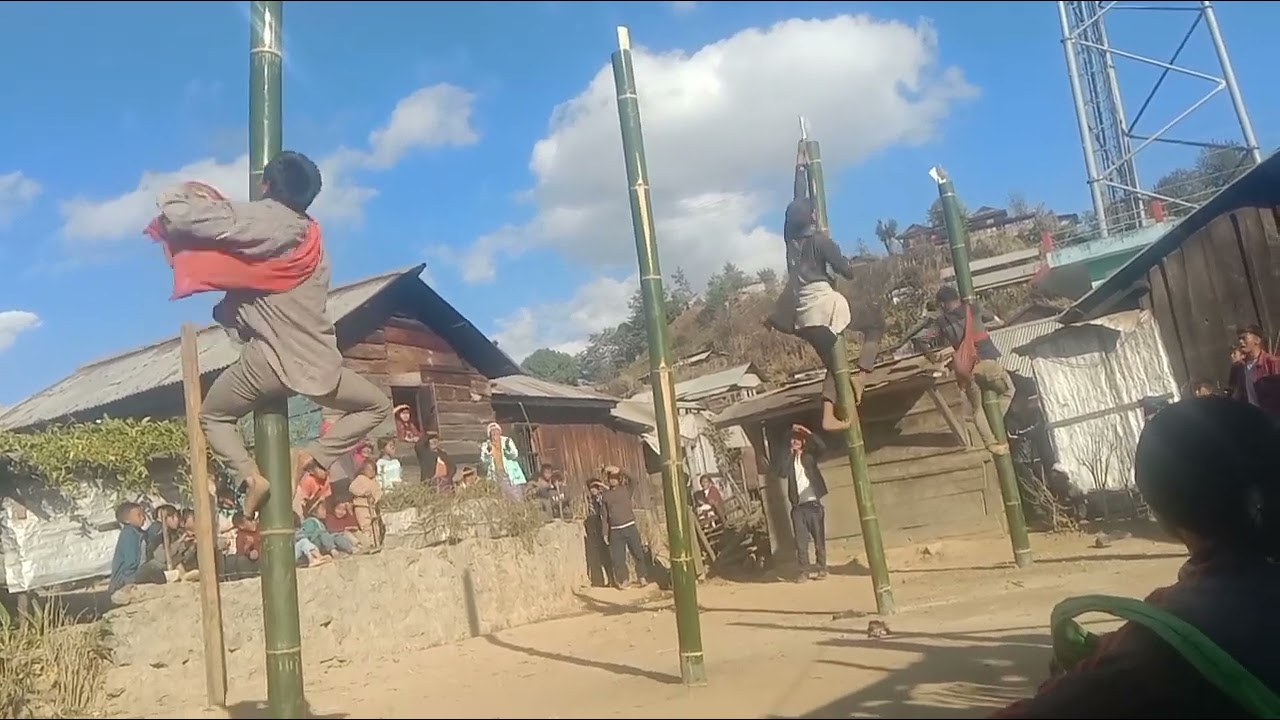 Конкурс бамбуковых кустов в деревне Саломи, город Люнпю, в поддержку фестиваля Цюнгкамньо 2025 года.