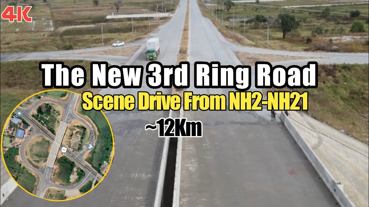 Street View on New 3rd Ring Road From NH2-NH21, RR3 length 53Km will be ...