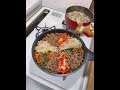 【フライパンで】ビビンバ