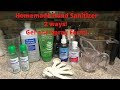 Homemade Hand Sanitizer! 2 Ways! GEL AND SPRAY FORMS