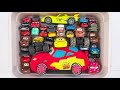 Lot of Disney Pixar Cars Unboxing Review | Disney Pixar Car Stunt &amp; Splash Red
