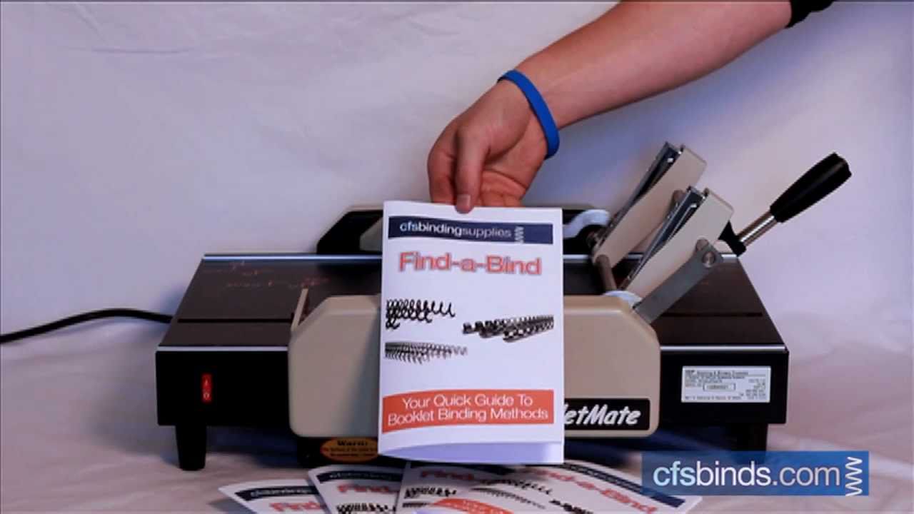 How to use the BookletMate - YouTube