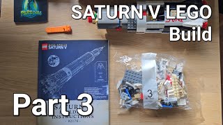 LEGO Ideas SATURN V Rocket - step by step build [Part 3]