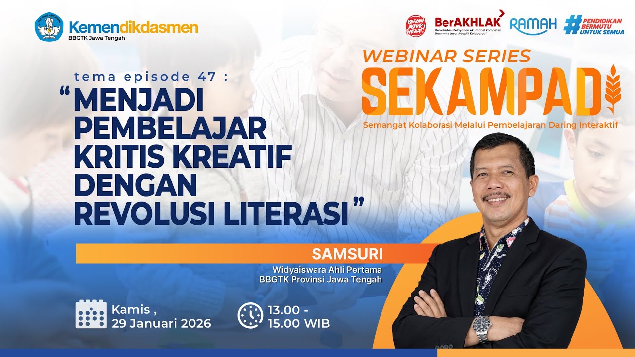 Menjadi Pembelajar Kritis Kreatif dengan Revolusi Literasi