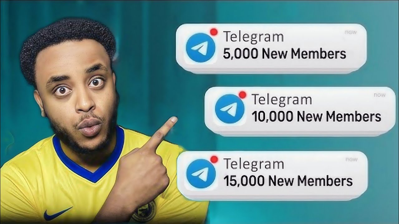የ Telegram channel ማሳደጊያ ዘዴ || free telegram channel subscribers ...