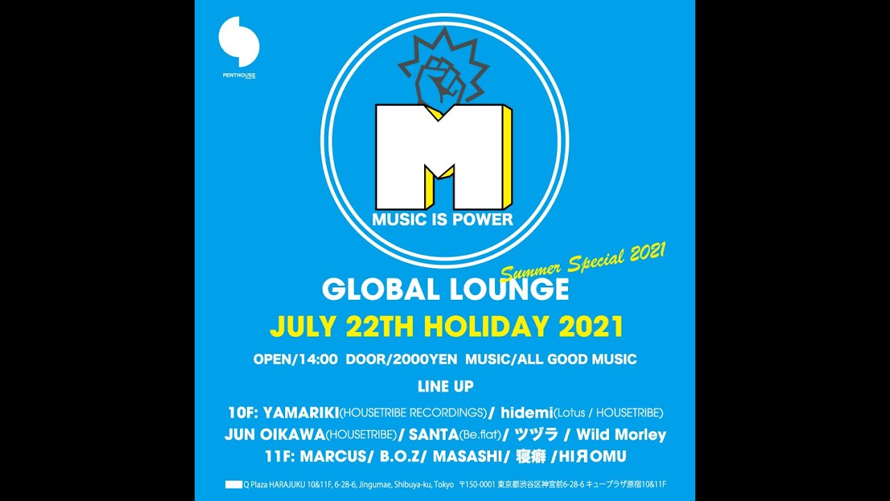 [2021.07.22] MARCUS HOUSE LIVE SET @ Sankeys PENTHOUSE