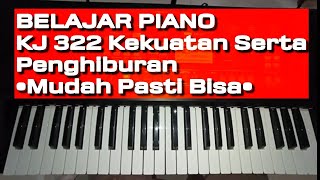 Kekuatan Serta Penghiburan KJ 332 Belajar Iringan Piano