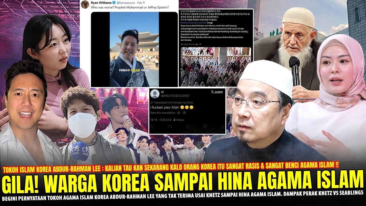 🔴KNETZ KORSEL HINA AGAMA ISLAM !! Tokoh Islam Korea Akui Warga Korea Benci Islam. SEAlings Vs Knetz
