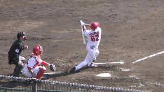 【2019 ドラ5】広島カープ 石原 貴規のシートバッティング_2020020502