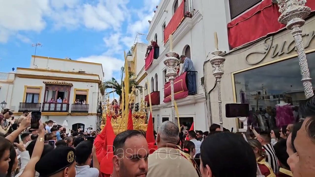 Jesús Triunfante ( La Mulita), Domingo de Ramos 2025, Semana Santa Ayamonte 