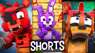 SHORTS 1-4 COMPILATION - Fazbear and Friends (FNAF Minecraft Series) by 3A Display 2,038,450 views 3 years ago 2 minutes, 54 seconds
