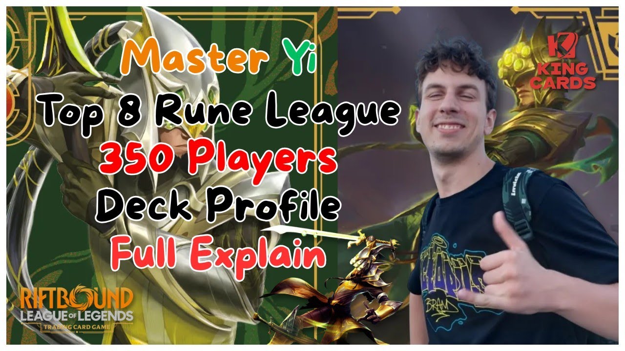 TOP 8 RUNE LEAGUE (350 PLAYERS) - MASTER YI - RIFTBOUND