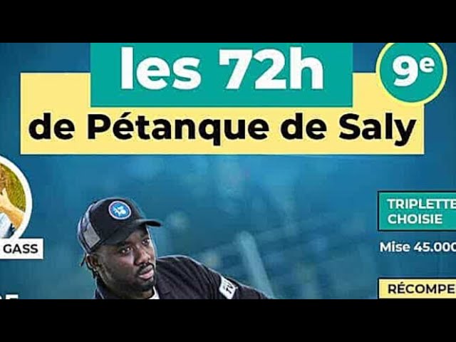 Miniature : 🔴 En Direct LES 72H DE SALY QUART Petanque 2026