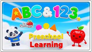 Preschool Learning activities for 3 year olds at home | Learn ABC Phonics Shapes Numbers Colors 🌈 screenshot 3