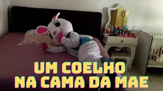 um coelho na cama da mamãe ???????