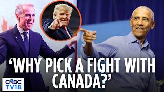 THEY HAVE OUR MAPLE SYRUP: Obama Side With Carney Jokes About Trump’s Tensions With Canada | N18G