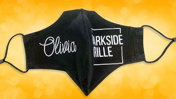 How to Make Custom Face Masks with Heat Transfer Vinyl