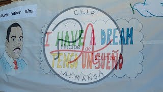 Día de la Paz 2018. CEIP "Príncipe de Asturias". Almansa