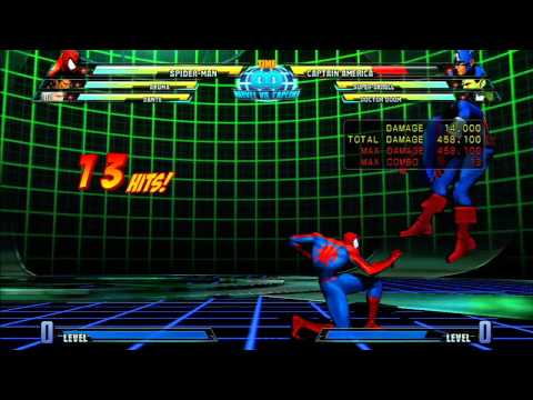 MvC3: Spider-Man - Combo 03 - Mary Jane's Favorite!