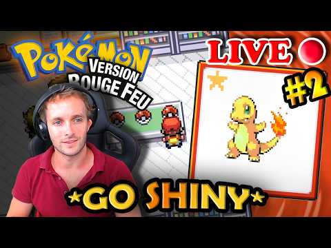 🔴 POKÉMON ROUGE FEU SUR SWITCH ! 🔥 Reset SALAMÈCHE SHINY en LIVE 😱✨