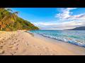 🏝 Paradise Found: Seychelles Beach and Crystal Turquoise Waters. Ocean 4K Ultra HD