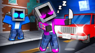 My Crazy Fan Girl is Sleepwalking at 3AM in Minecraft!