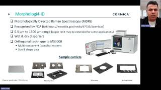 Overview of the Morpholgi4 ID for Combined Particle Imaging with Raman Spectroscopy Characterization