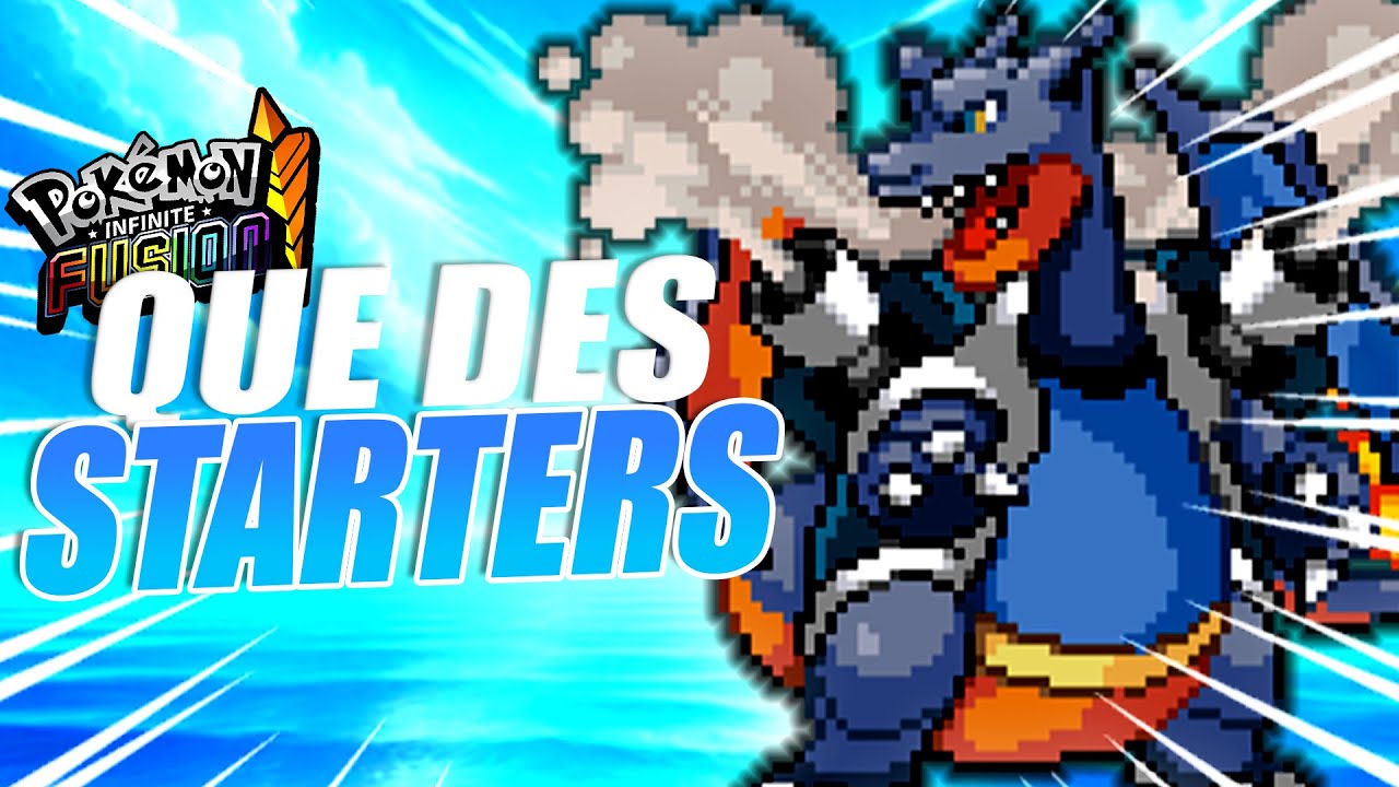 Pokémon INFINITE FUSION mais j'utilise QUE des STARTERS !
