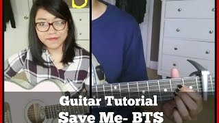 [Guitar Tutorial] Save Me by BTS (방탄소년단) [기타 레슨]