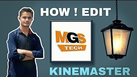 How to make Starting video like MGS tech Step by step kinemaster toruroils