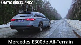 2024 Mercedes E300de All-Terrain 4Matic 313hp | Walkaround | Acceleration | Sound | Range test | 4K