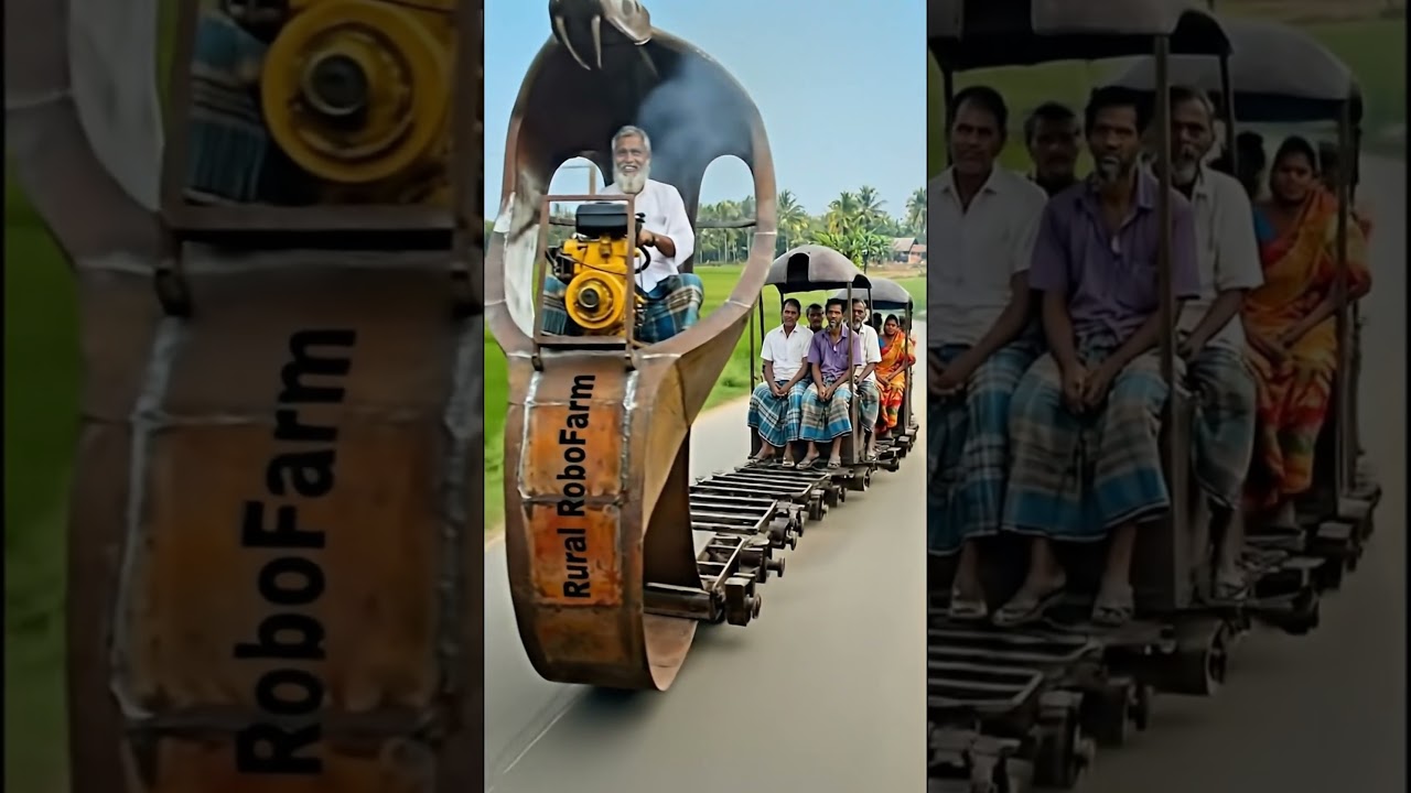 Prototype Snake Shape Vehicle 🐍🚗 | Handmade Rustic Machine 